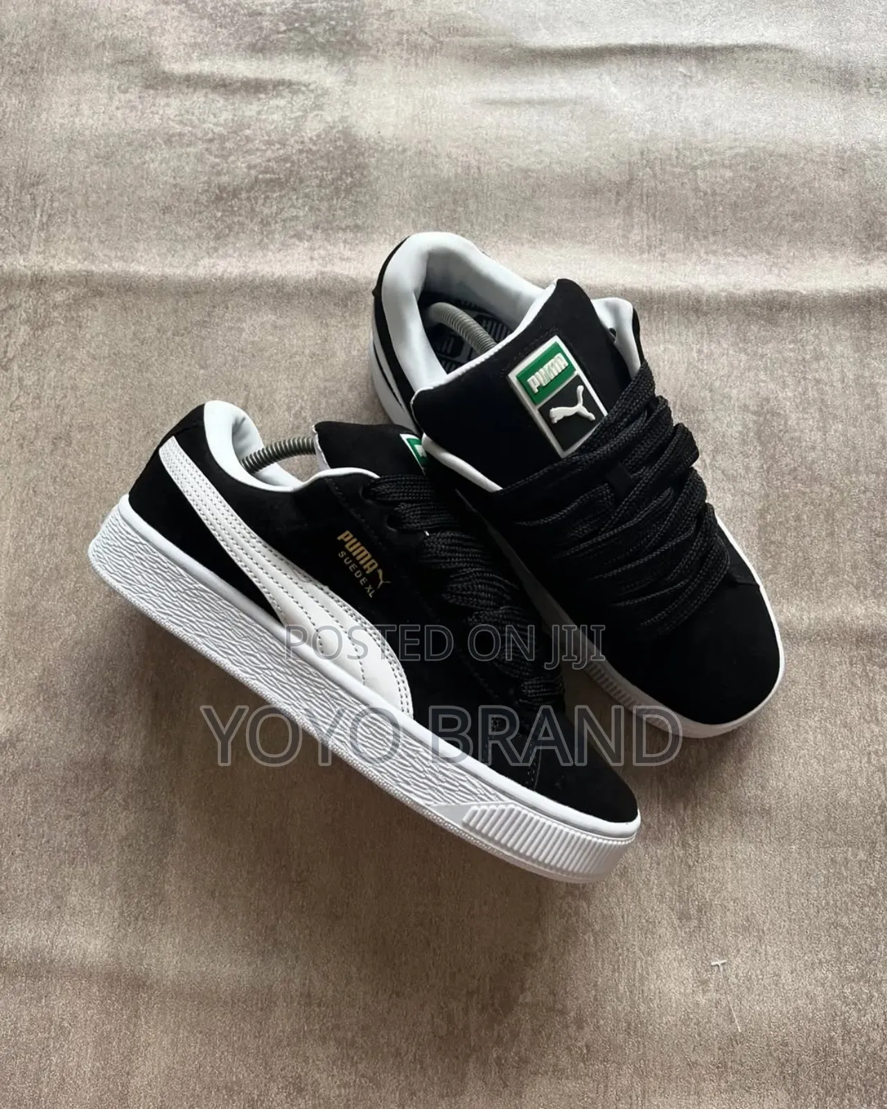 Puma Suedexl Blach White Fashion Shoes