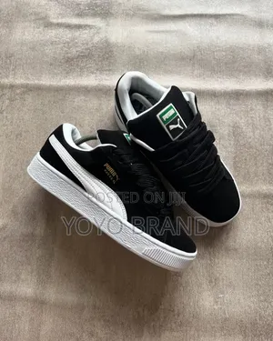 Photo - Puma Suedexl Blach White Fashion Shoes