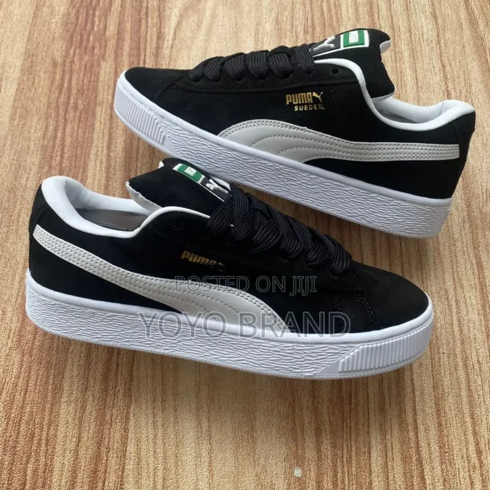 Puma Suedexl Blach White Fashion Shoes