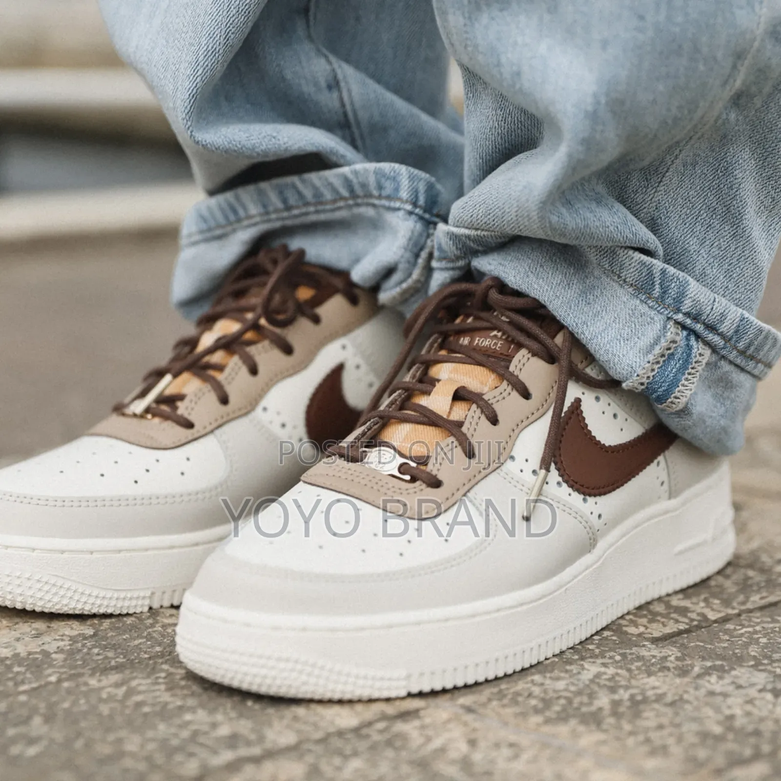 Nike Air Force 1 Low Lv8 Borgue Sail Brown