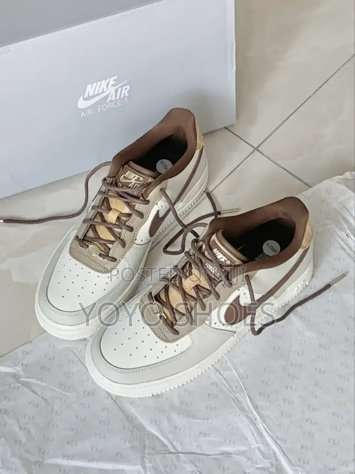 Nike Air Force 1 Low Lv8 Borgue Sail Brown