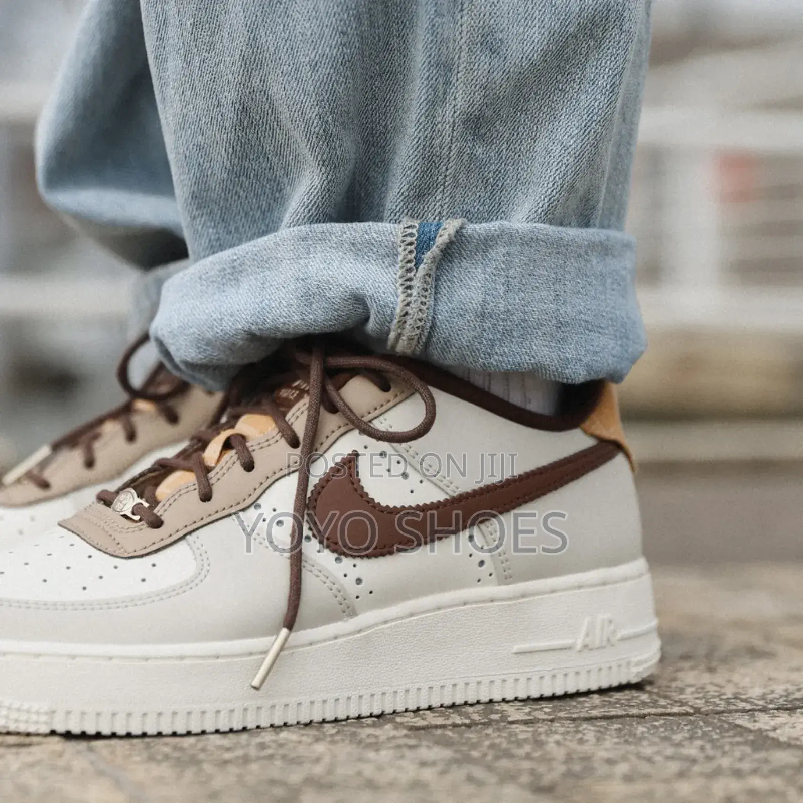 Nike Air Force 1 Low Lv8 Borgue Sail Brown