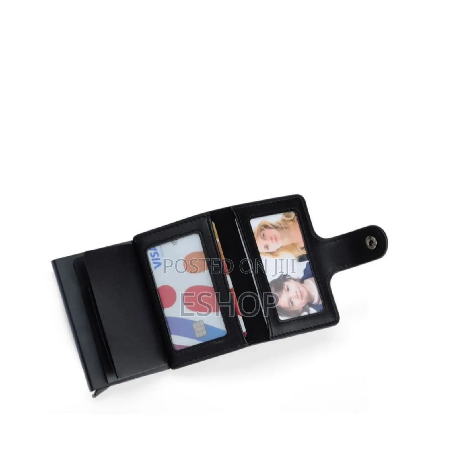 Advanced Anti-theft Card Holder With Aluminum Build