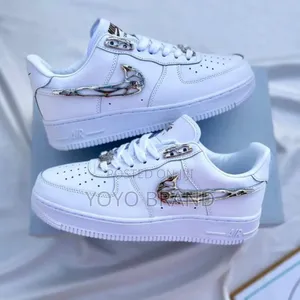 Photo - Nike Air Force 1 Low Molten Metal Fashion Shies