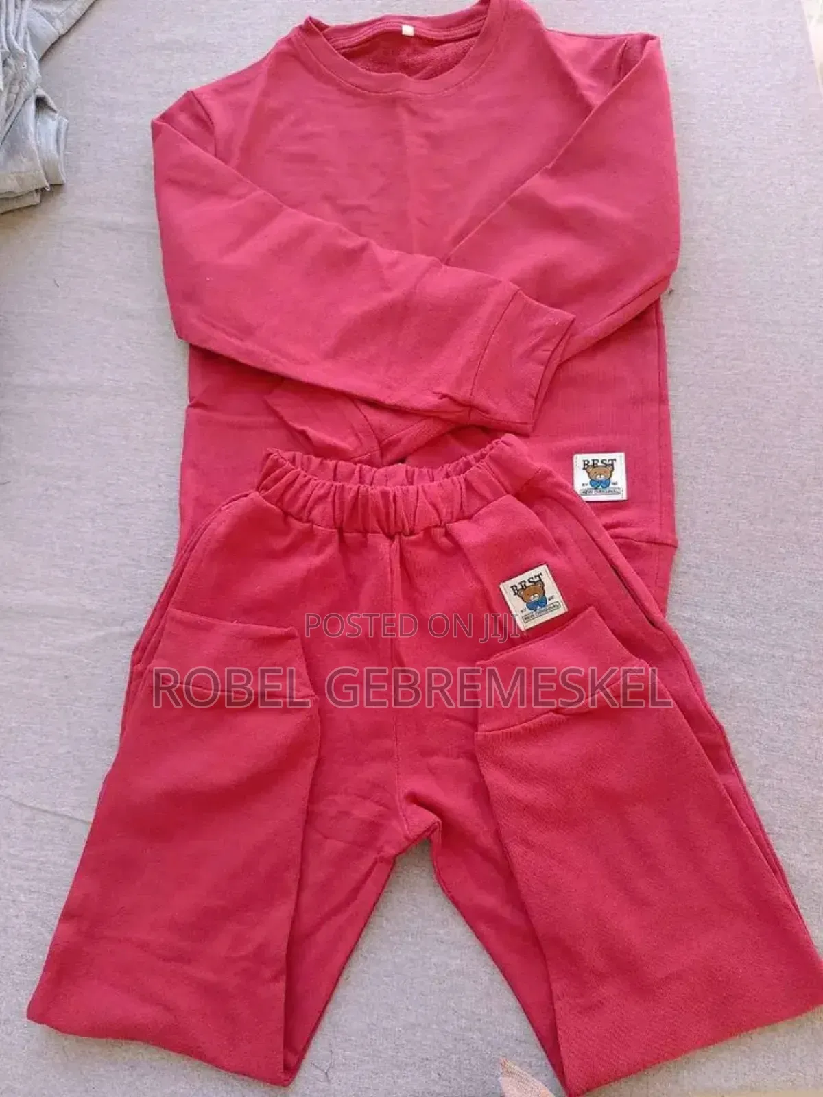 Kids Cloth ከ1-6 አመት የተሰሩ