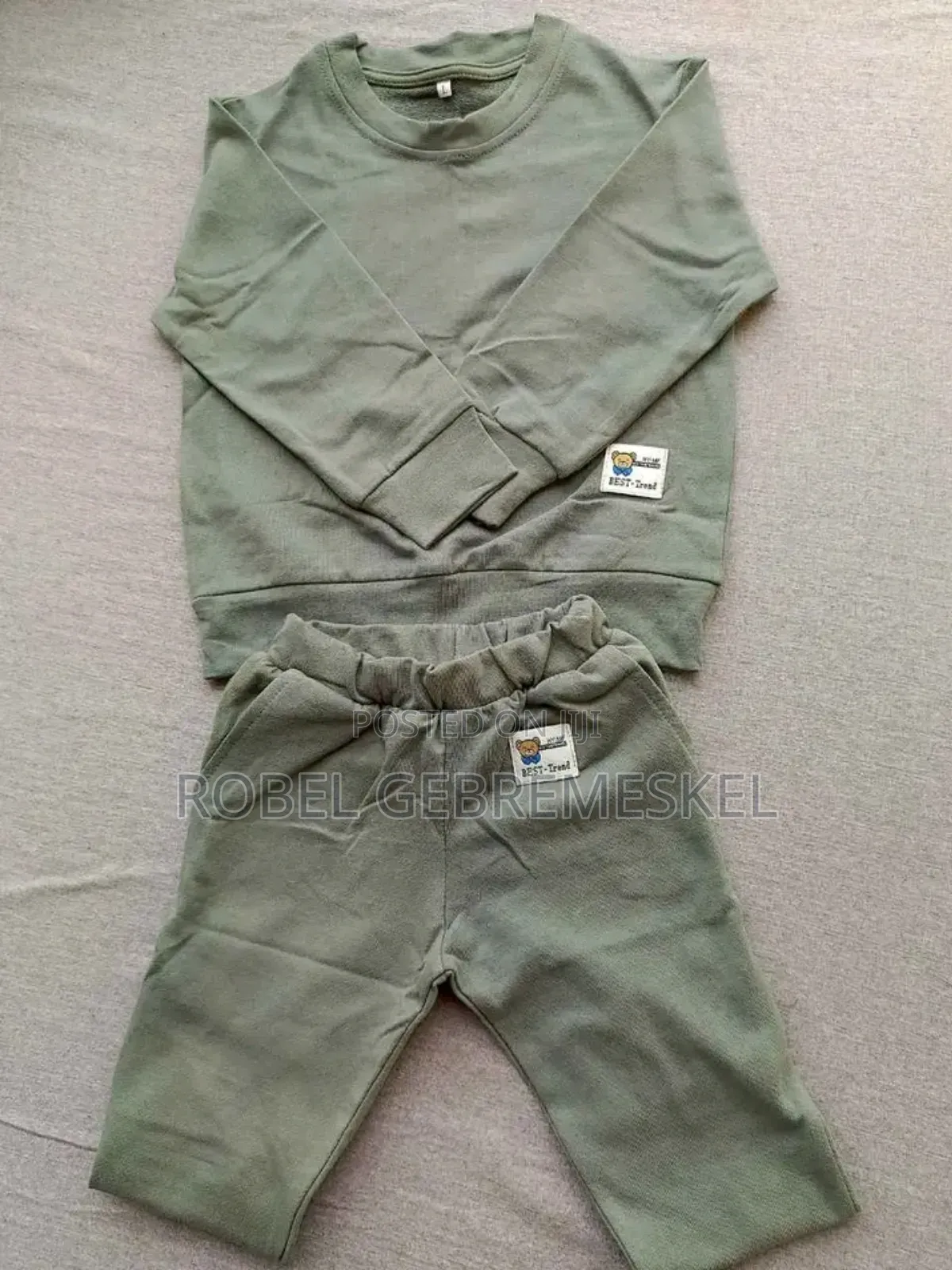 Kids Cloth ከ1-6 አመት የተሰሩ