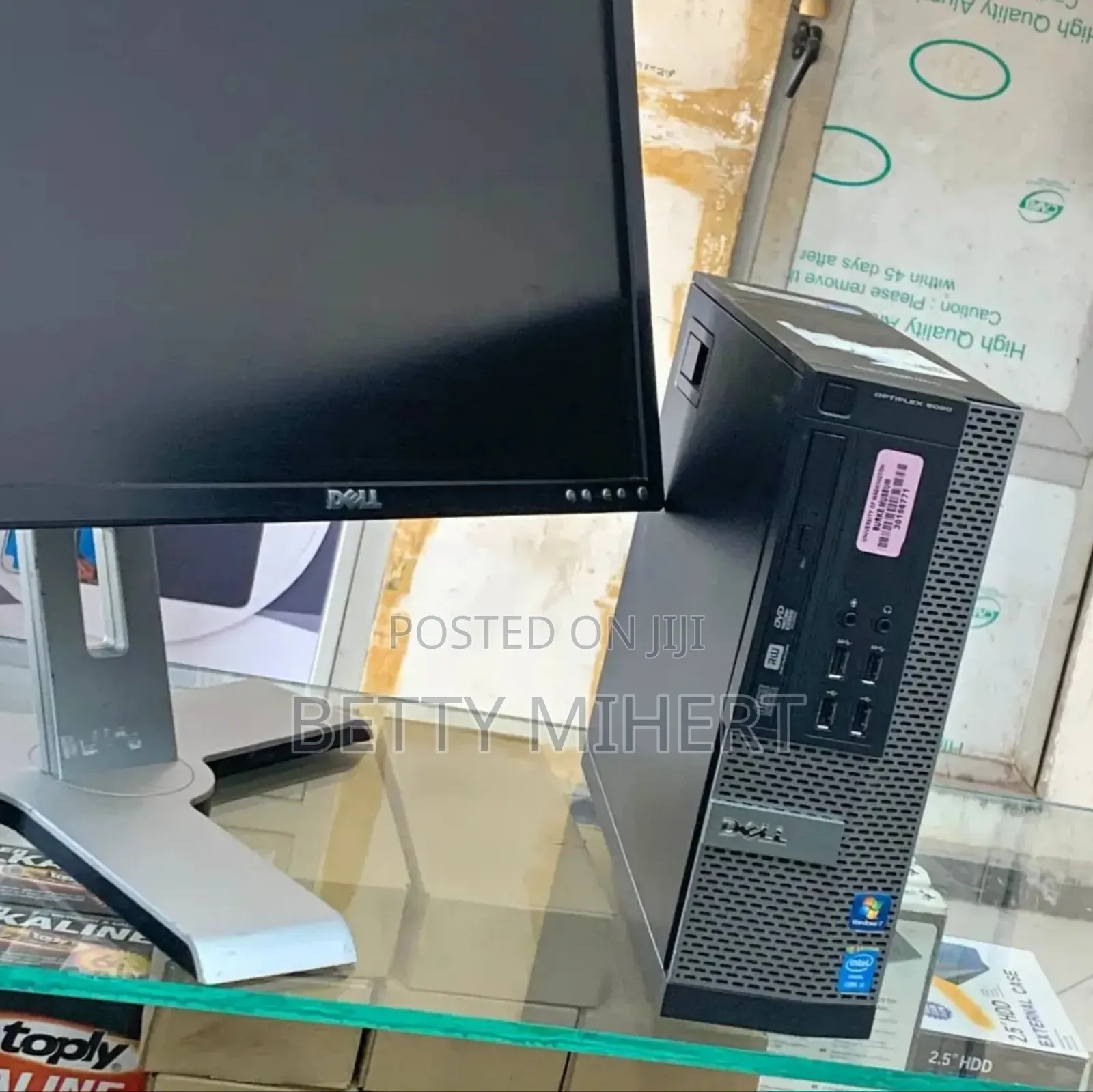 New Desktop Computer Dell OptiPlex 3020 4GB Intel Core I5 HDD 500GB