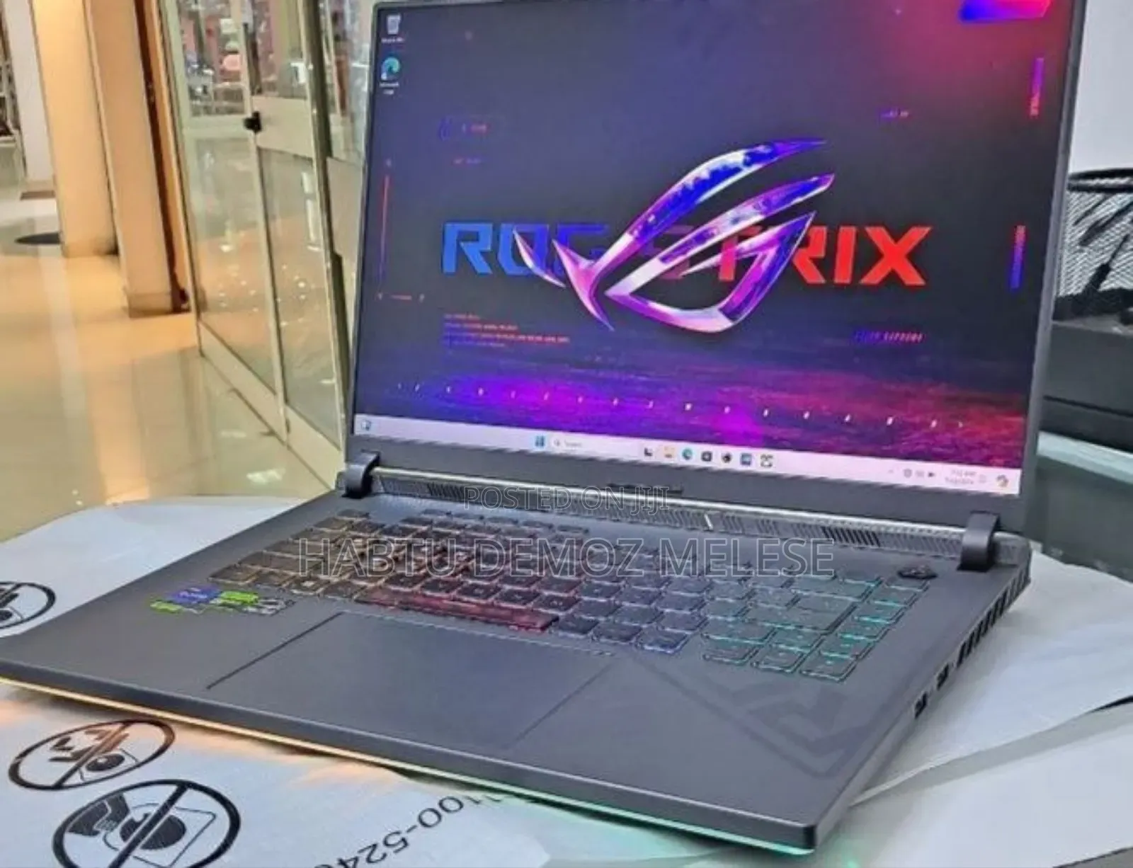 New Laptop Asus ROG Strix G16 G614 16GB Intel Core I9 SSD 1T