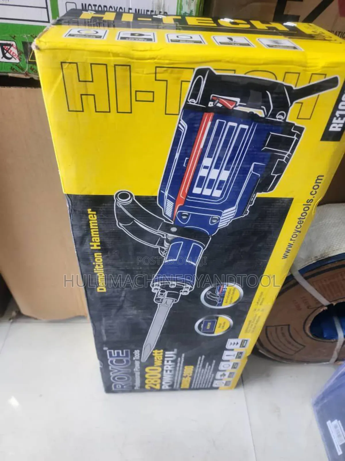 Hi‐Tech / Royce (Demolition) Hammer — 2800w
