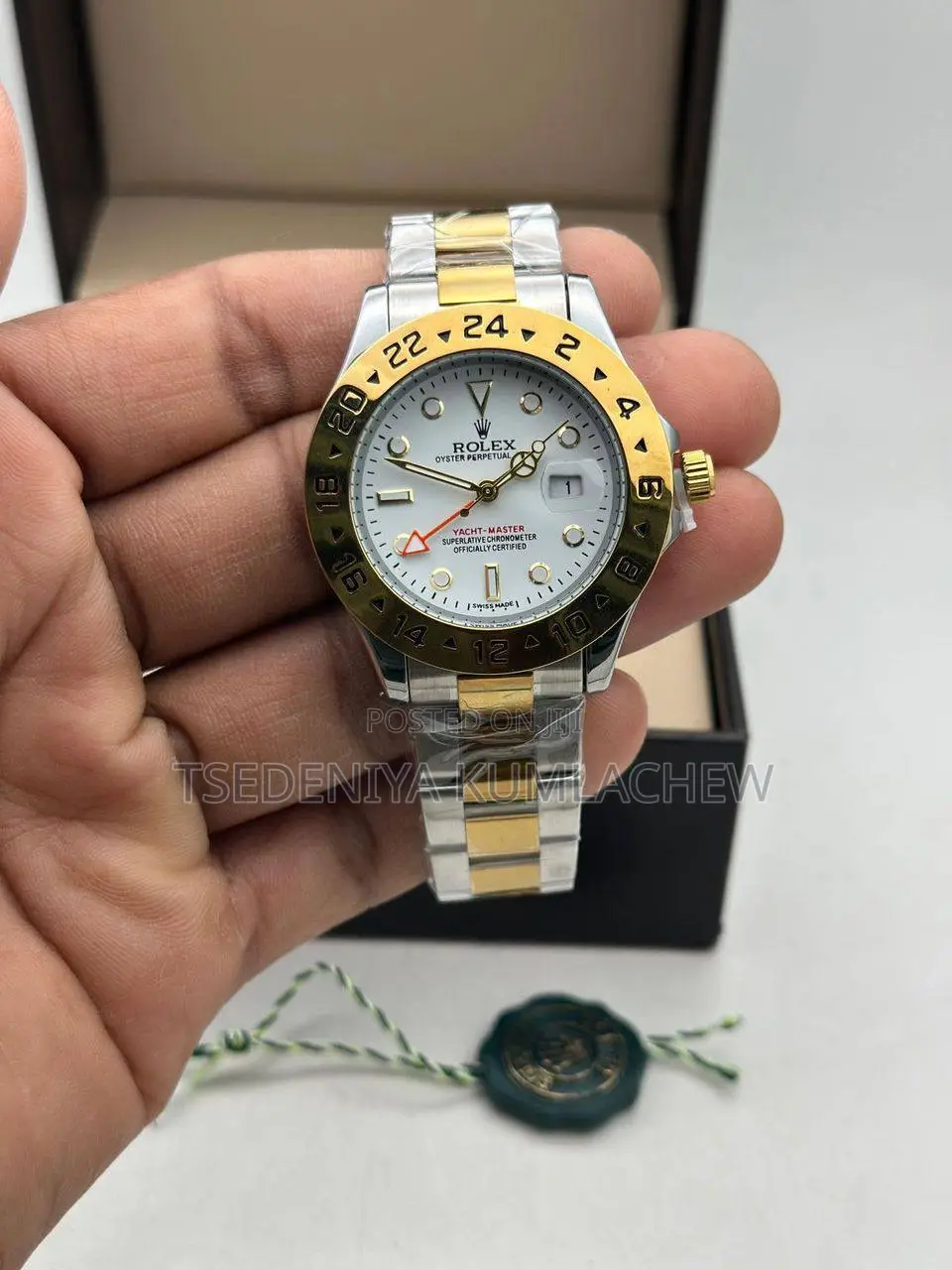 Rolex Water Resistance Mens Hand Watch