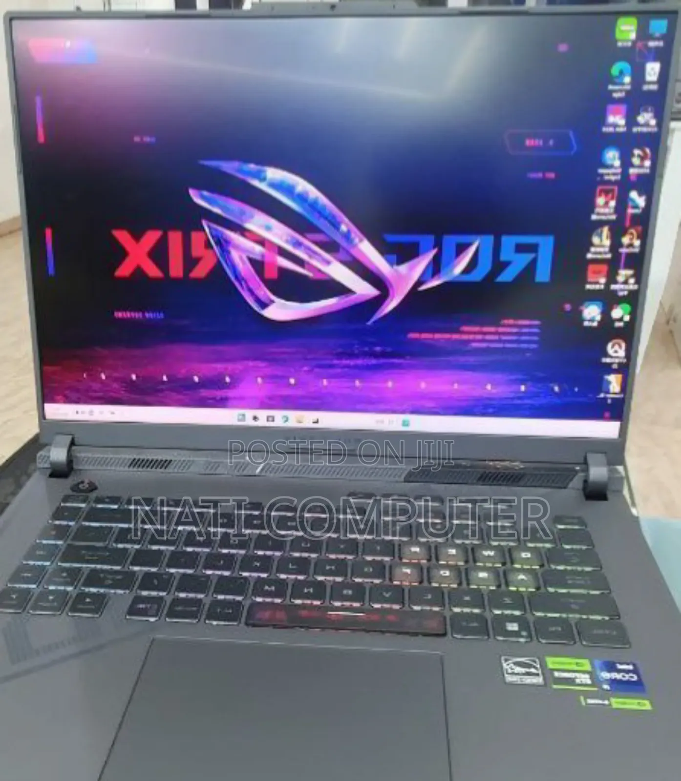 New Laptop Asus ROG Strix G15 16GB Intel Core i9 SSD 1T