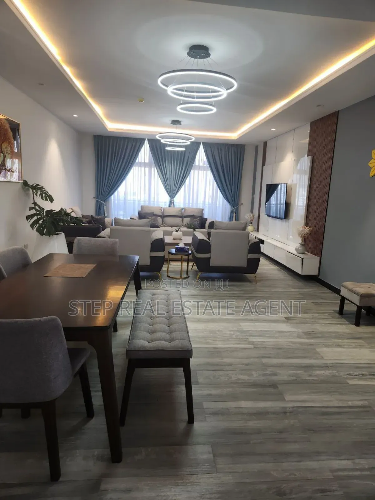 Furnished 3bdrm Apartment in Bole for rent