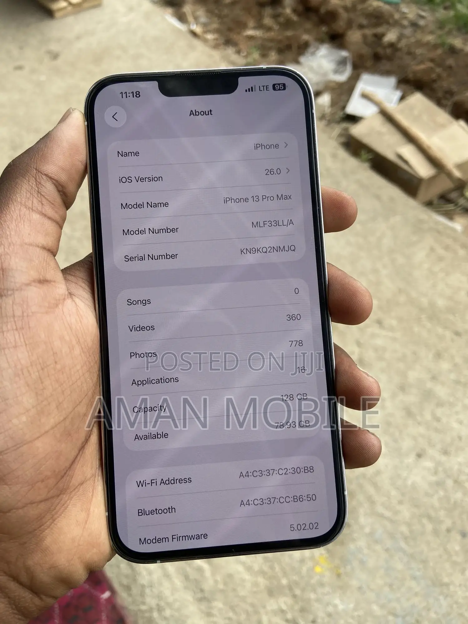 New Apple iPhone 13 Pro Max 128 GB White