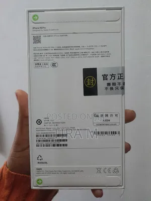 New Apple iPhone 16 Pro 256 GB Black