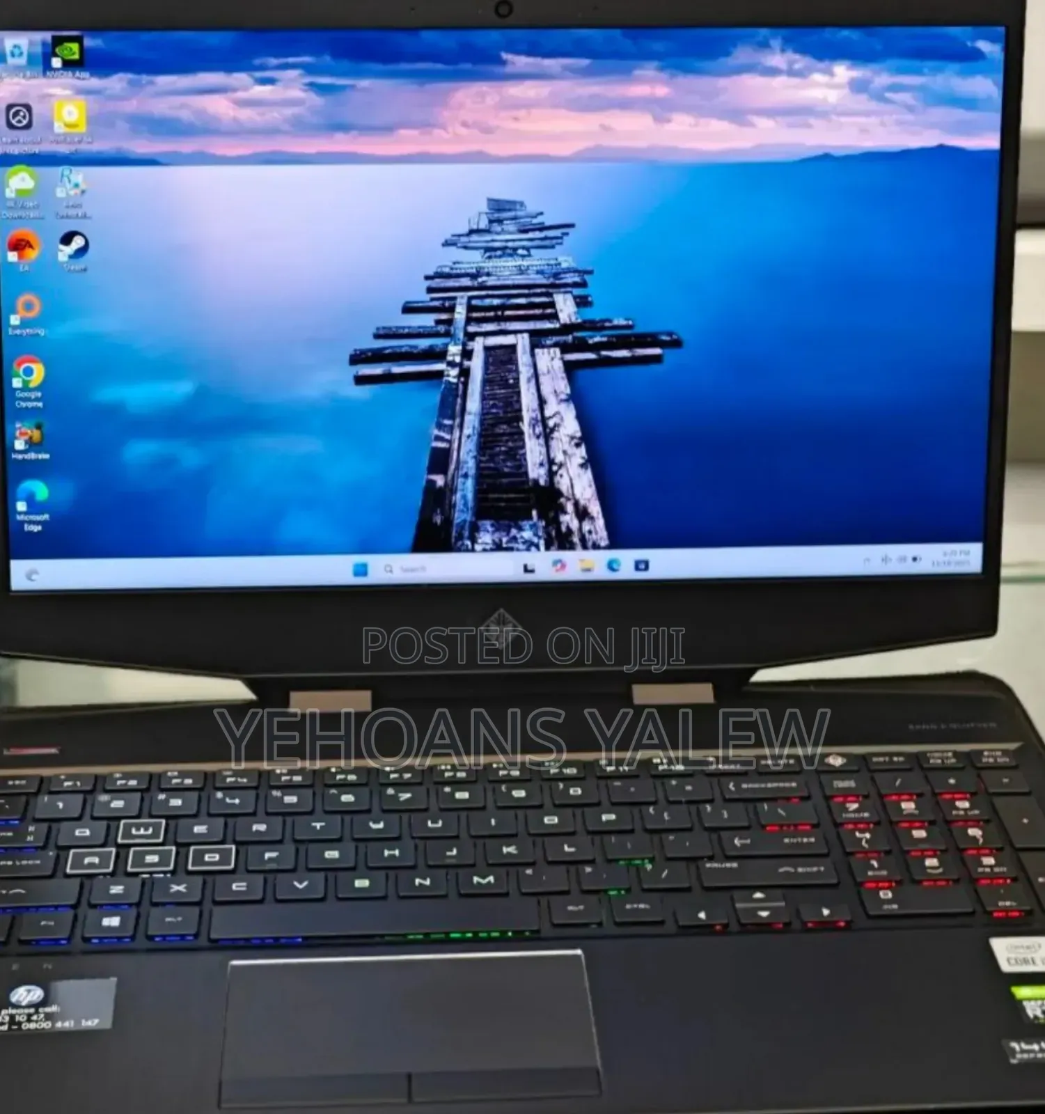 New Laptop HP Omen 15 16GB Intel Core i7 HDD+SSD 256GB