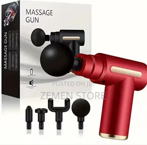 Photo - Professional 4-in-1 Fascial Gun Muscle Massager (Rechargeable)