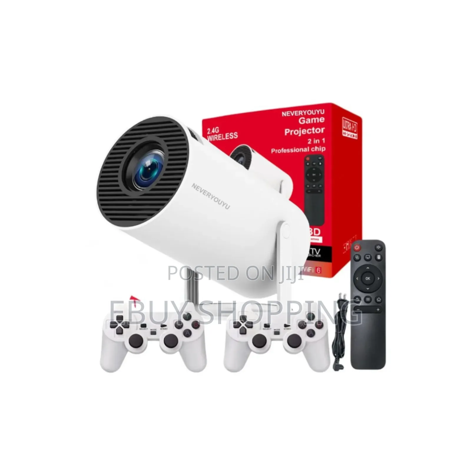 Dual-Player Entertainment Hub: Smart Android Projector for Games