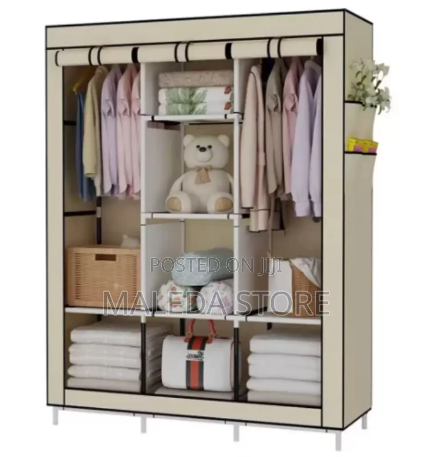 Simple Wardrobe ዘመናዊ የልብስ ማስቀመጫ ቁምሳ