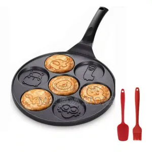 Momcoc Smiley Face Non Stick Pancake Pan