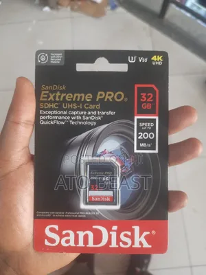 Photo - Sandisk Extreme Pro 32 Gb SDHC Uhs-I Card