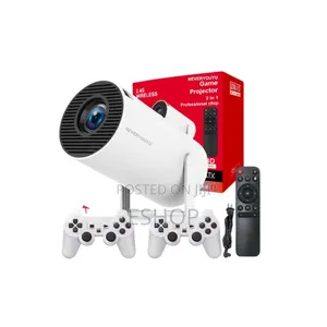 Photo - All-Angle Entertainment: 180° Rotatable Smart Android Projector