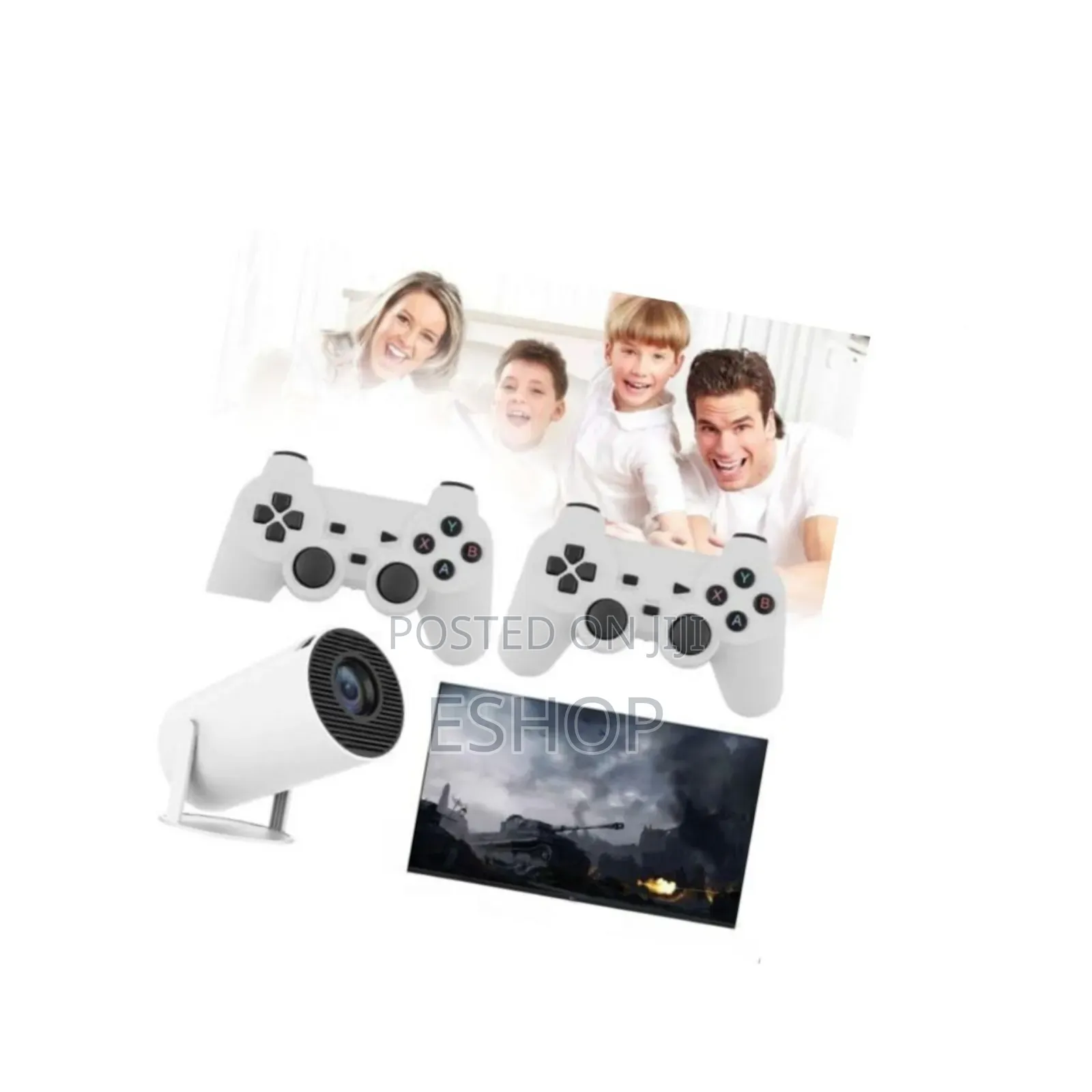 All-Angle Entertainment: 180° Rotatable Smart Android Projector