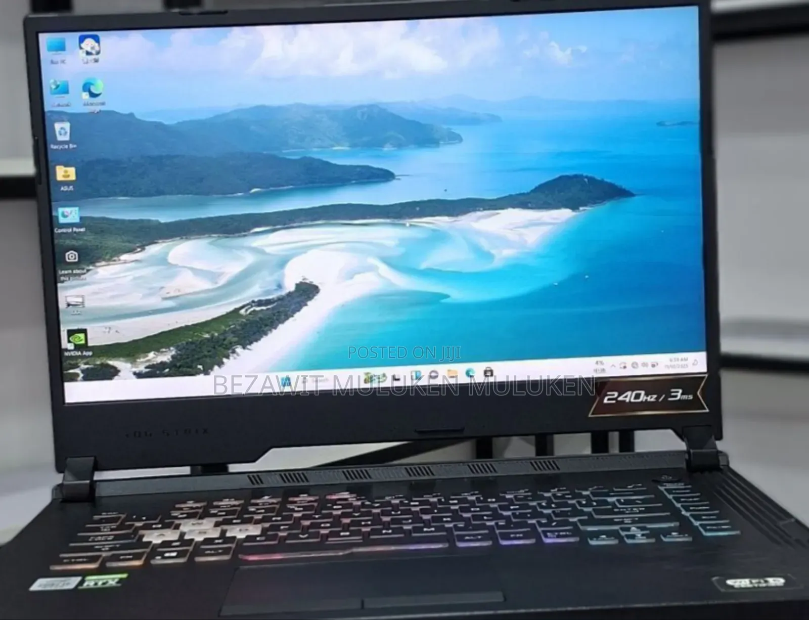 New Laptop Asus ROG Strix G15 16GB Intel Core I7 SSD 512GB