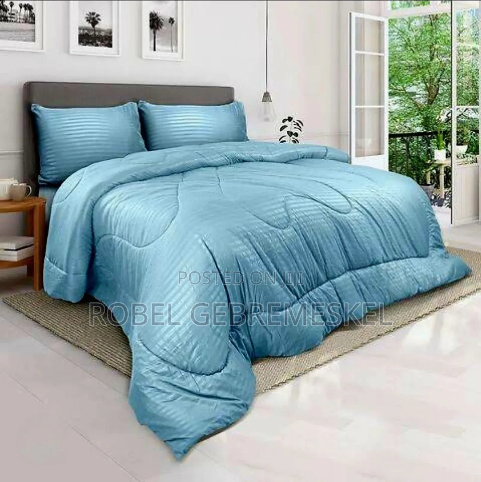 Comforter With Sheet and Pillow