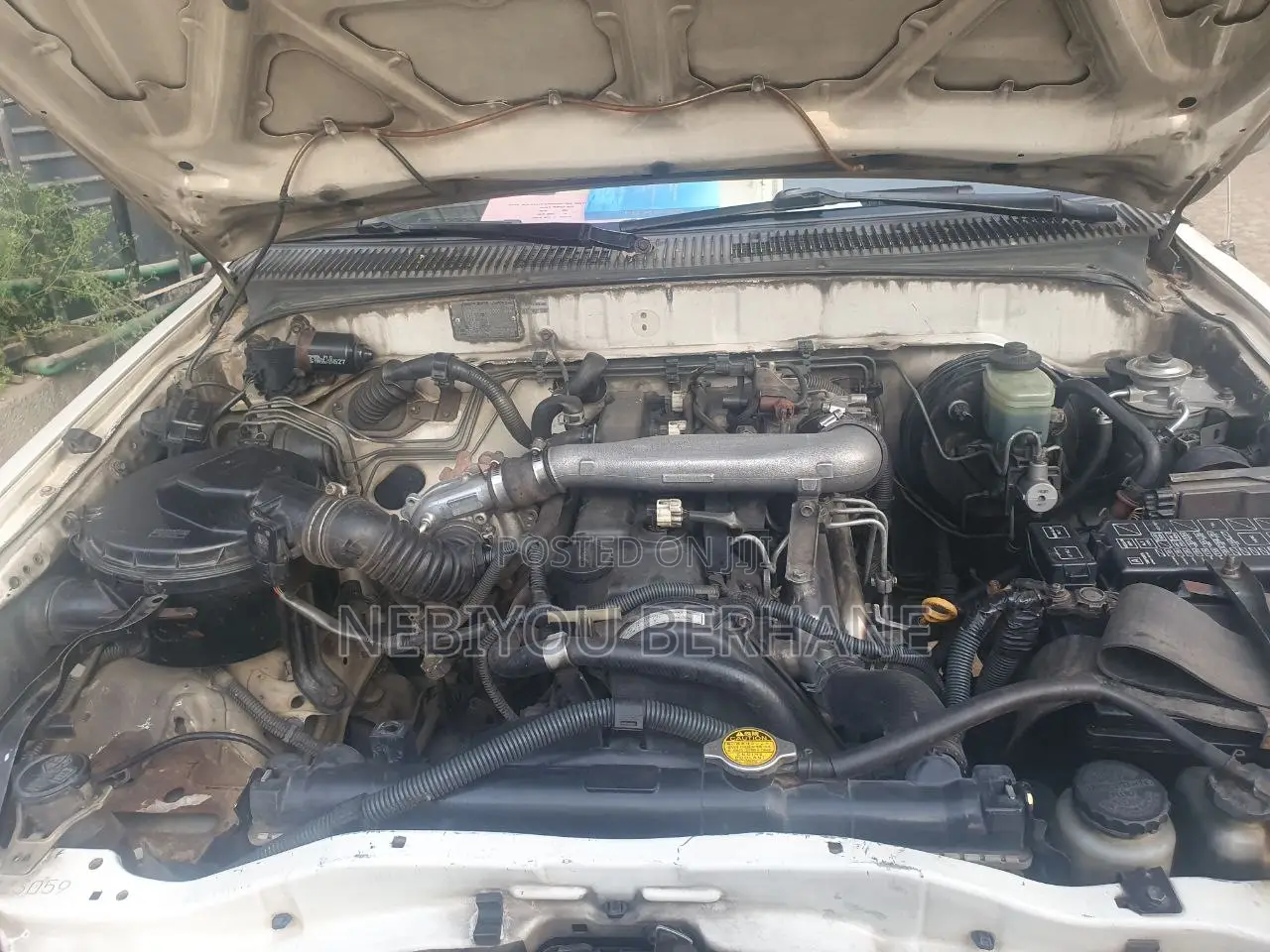 Toyota Hilux 2001 White