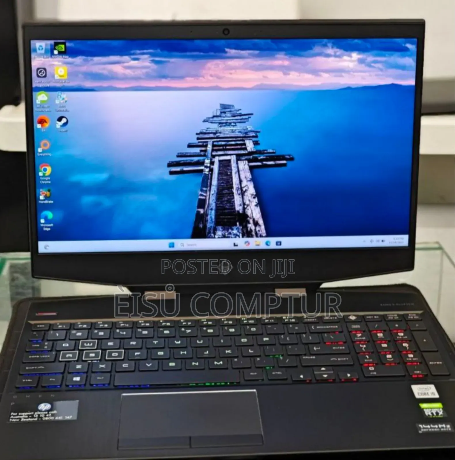 New Laptop HP Omen 15 16GB Intel Core I7 SSD 1T