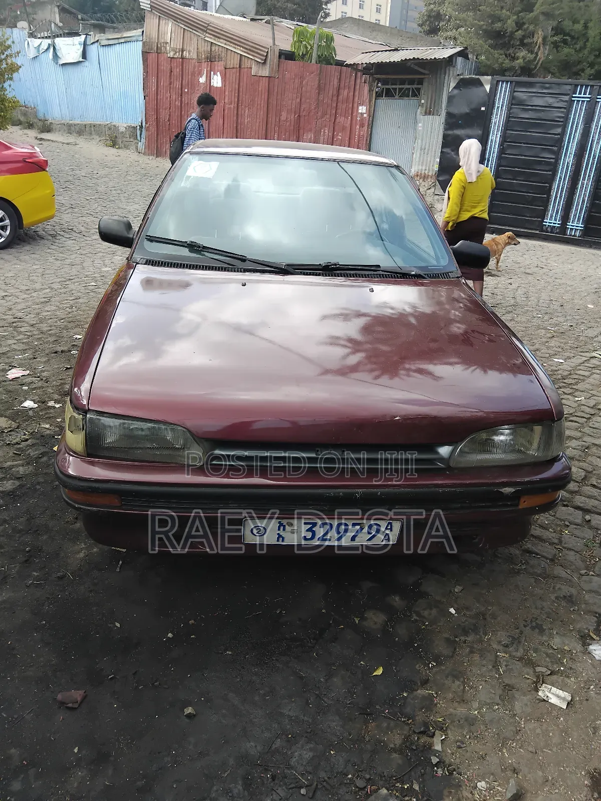 Toyota Corolla 1992 Maroon