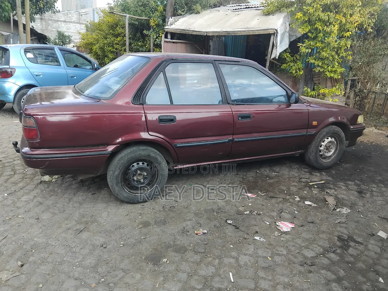 Toyota Corolla 1992 Maroon