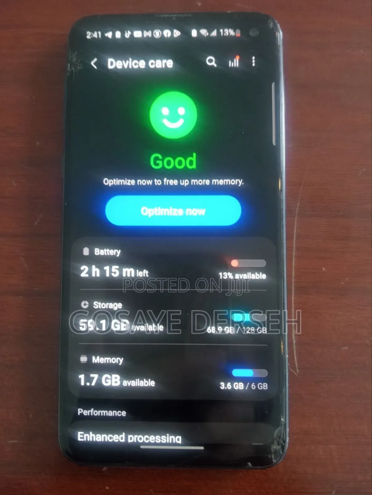 Samsung Galaxy S10e 128 GB Black