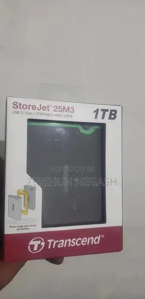 Photo - Transcend 1tb Usb3.1 Super Fast Data Transfer Rate