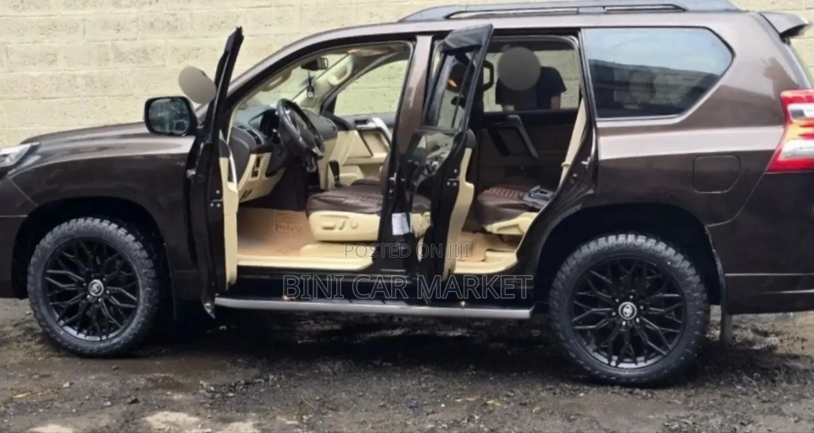 Toyota Land Cruiser Prado 2017 Brown