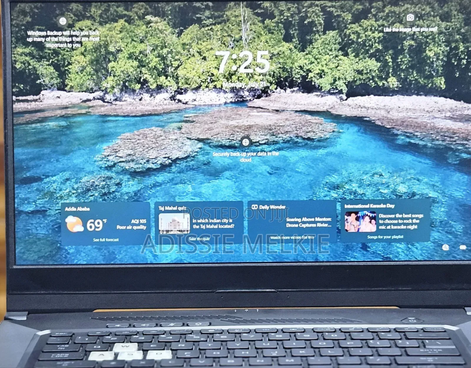 New Laptop Asus TUF Gaming A15 16GB Intel Core I7 SSD 512GB