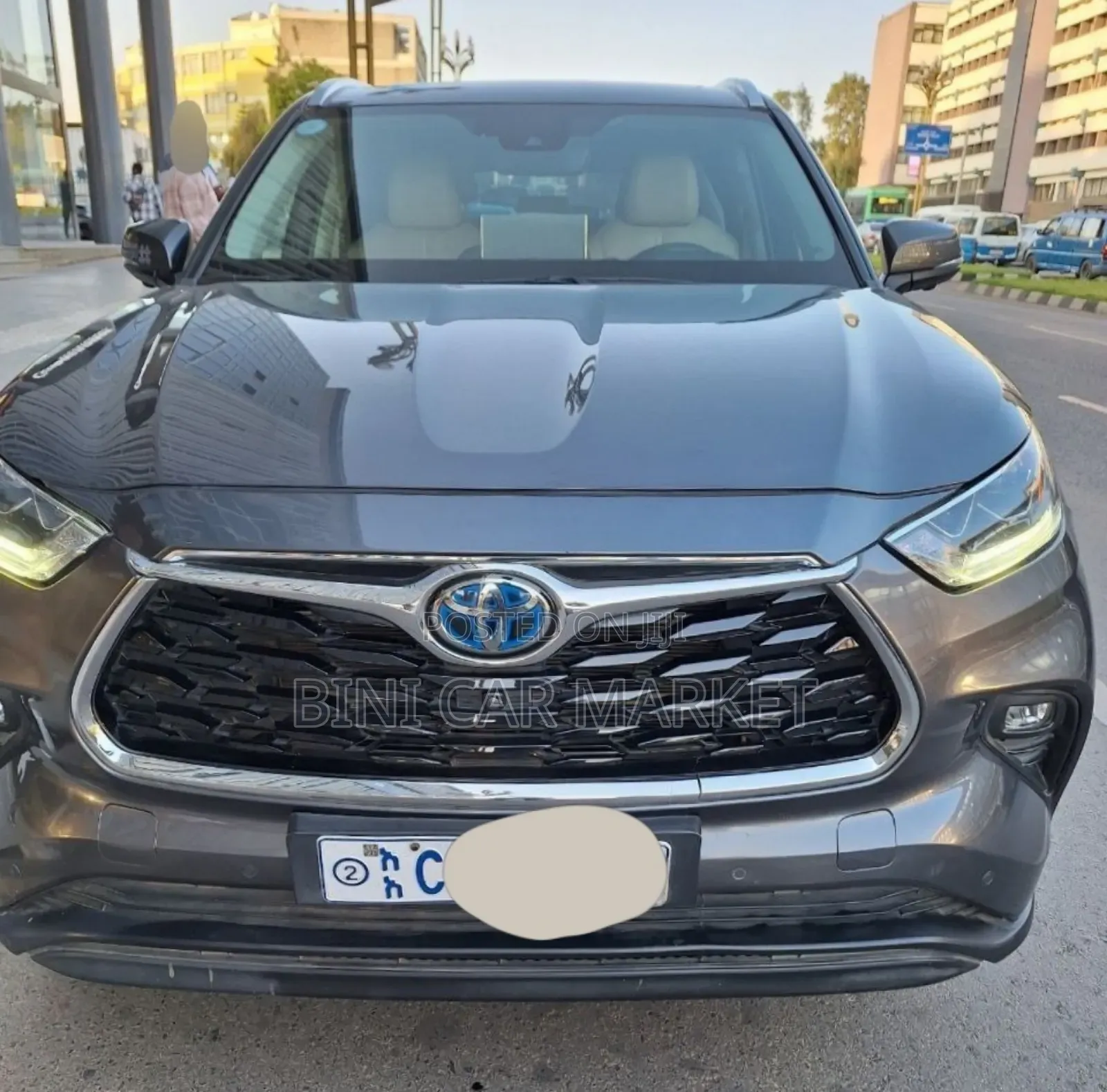 Toyota Highlander Hybrid Limited 2023 Gray