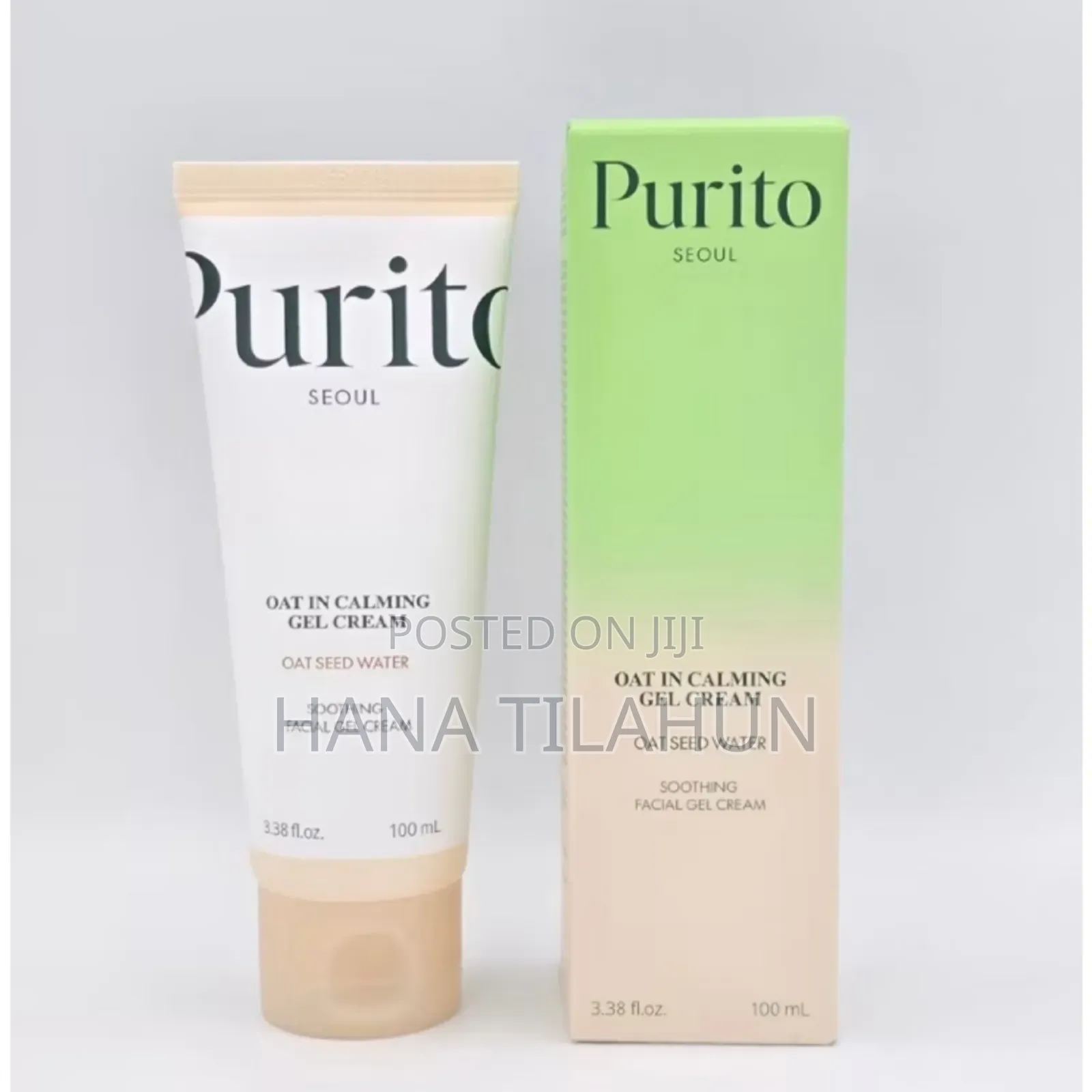 Purito Oat-in Calming Gel Cream, a Soothing Facial Gel Cream