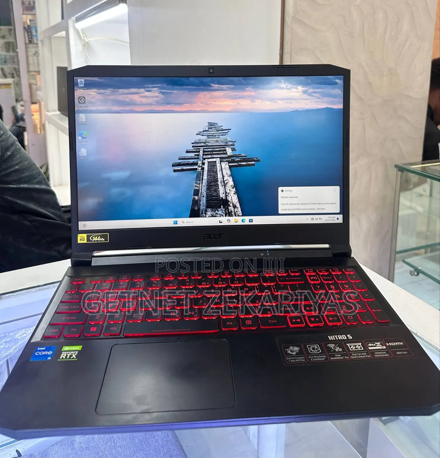 New Laptop Acer Predator 15 16GB Intel Core I5 SSD 512GB