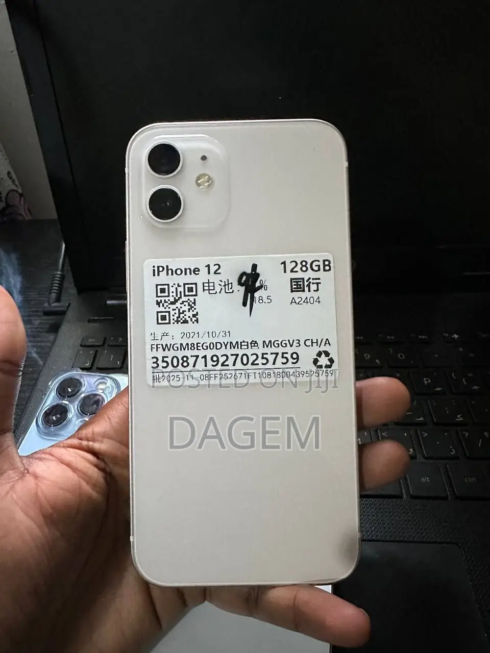 New Apple iPhone 12 128 GB White