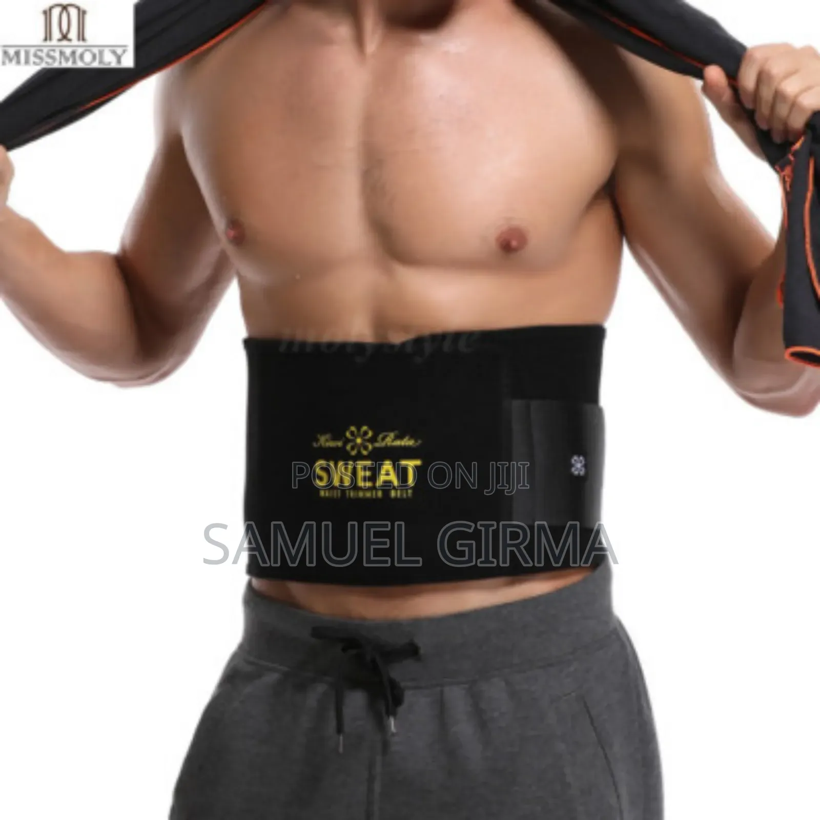 Free Size Sweet Sweat Waist Trimmer For Men Women