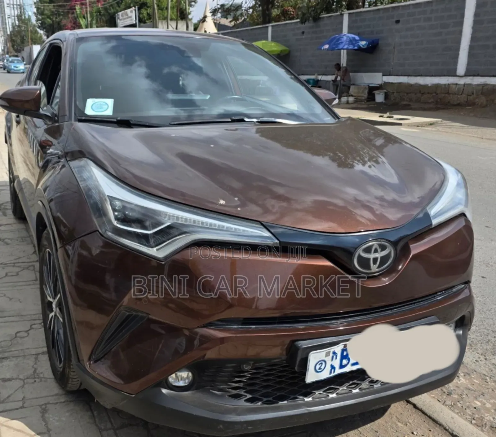 Toyota C-HR 2017 Brown