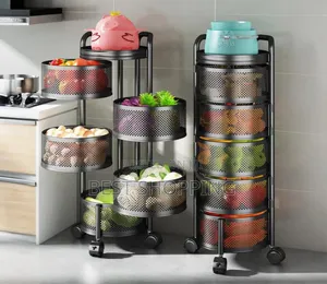 Photo - Rotating Kichen Organizer Circle Shape