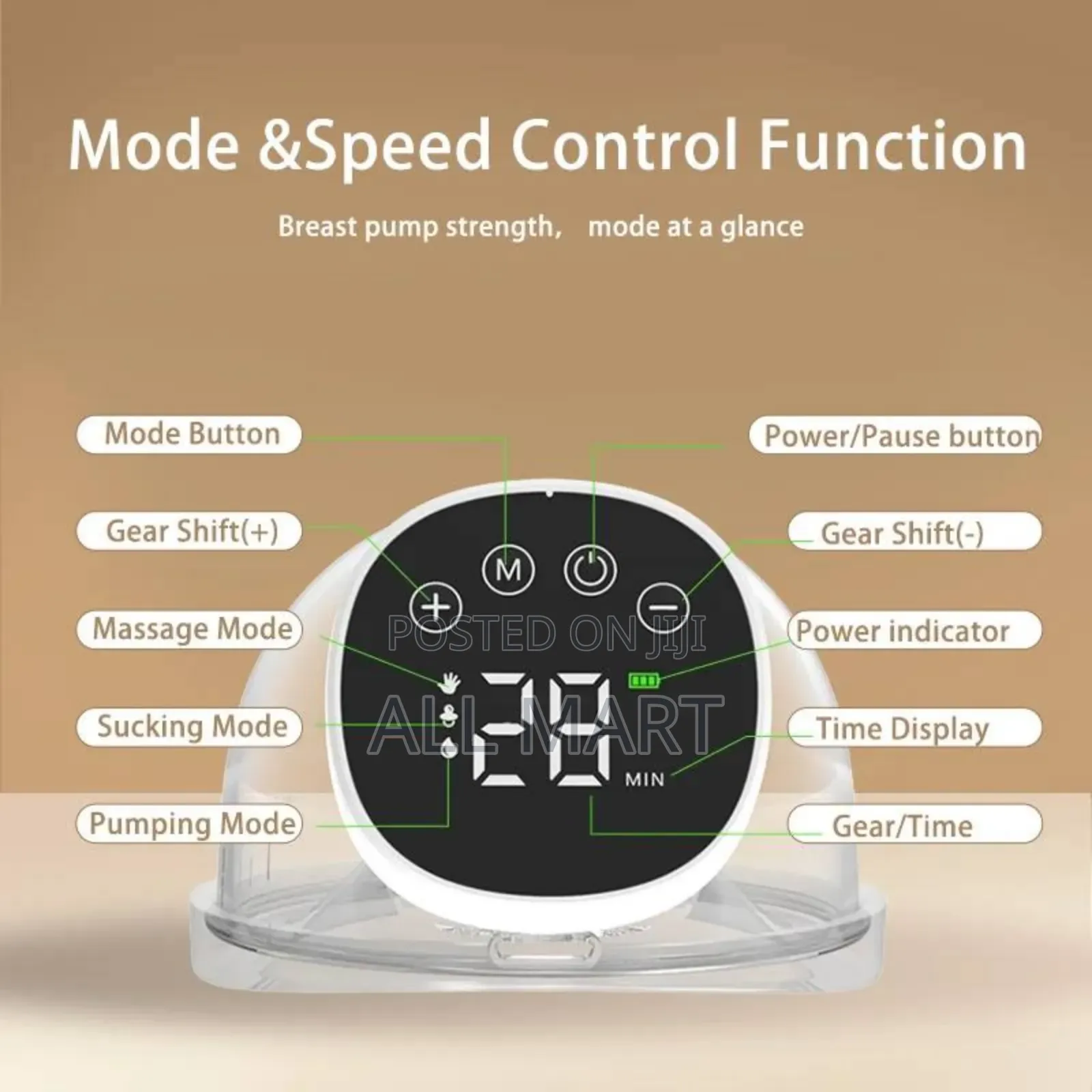 Wearable Electric Breast Pump