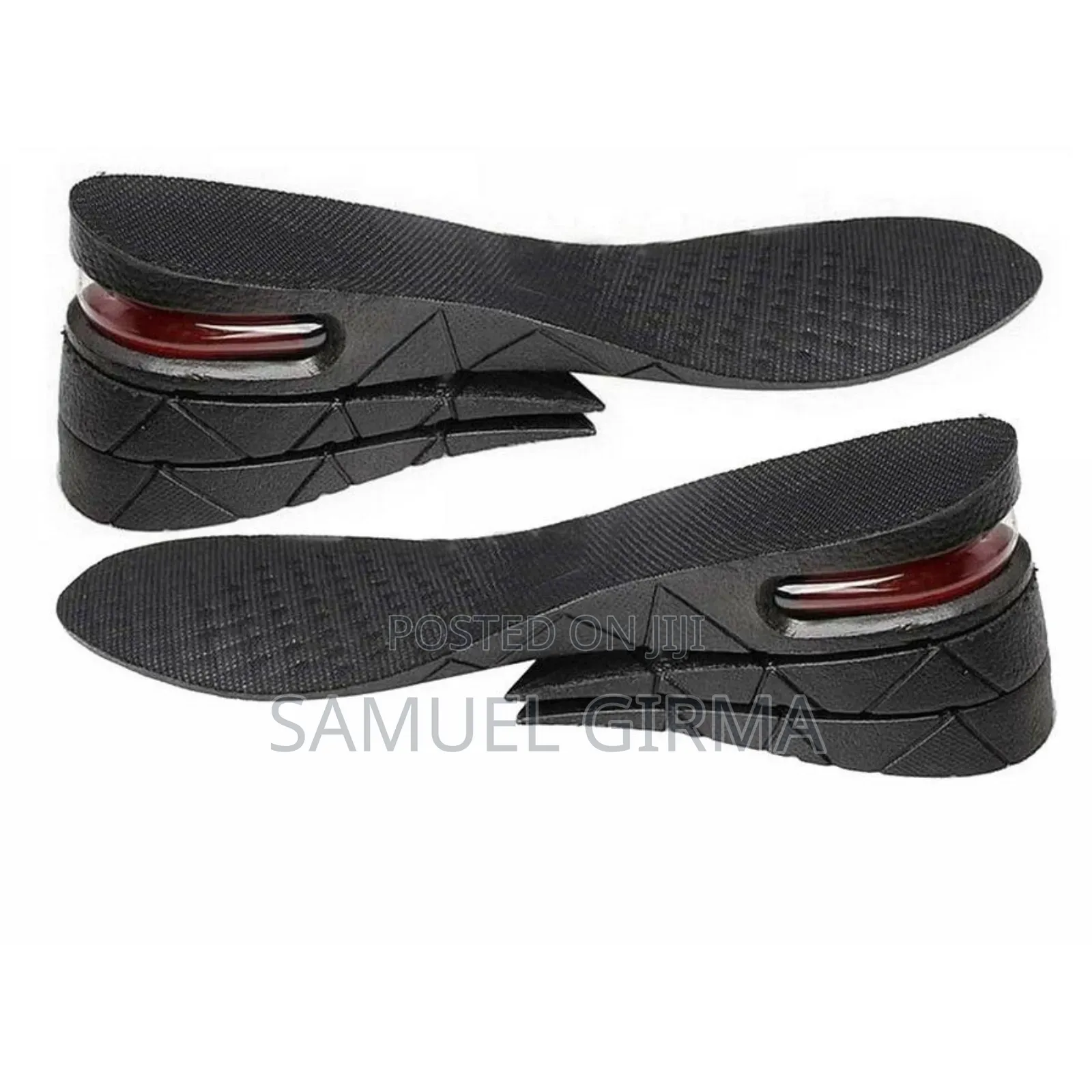 ቁመት መጨመሪያ ሶል Height Increase Insoles With an Air Cushion Heel.
