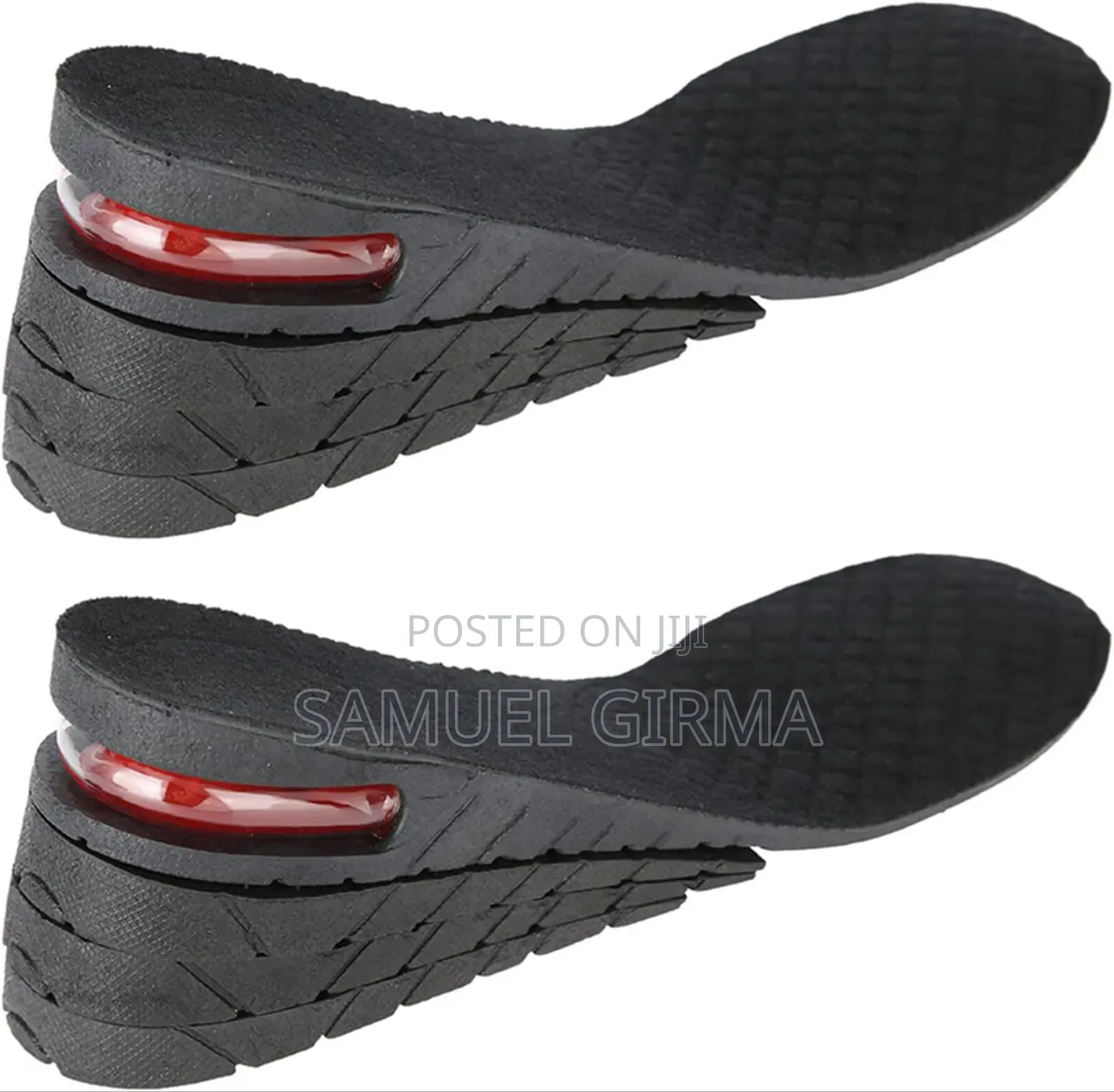 ቁመት መጨመሪያ ሶል Height Increase Insoles With an Air Cushion Heel.