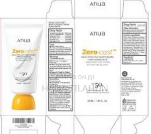 Anua Zero-Cast Moisturizing Finish Sunscreen