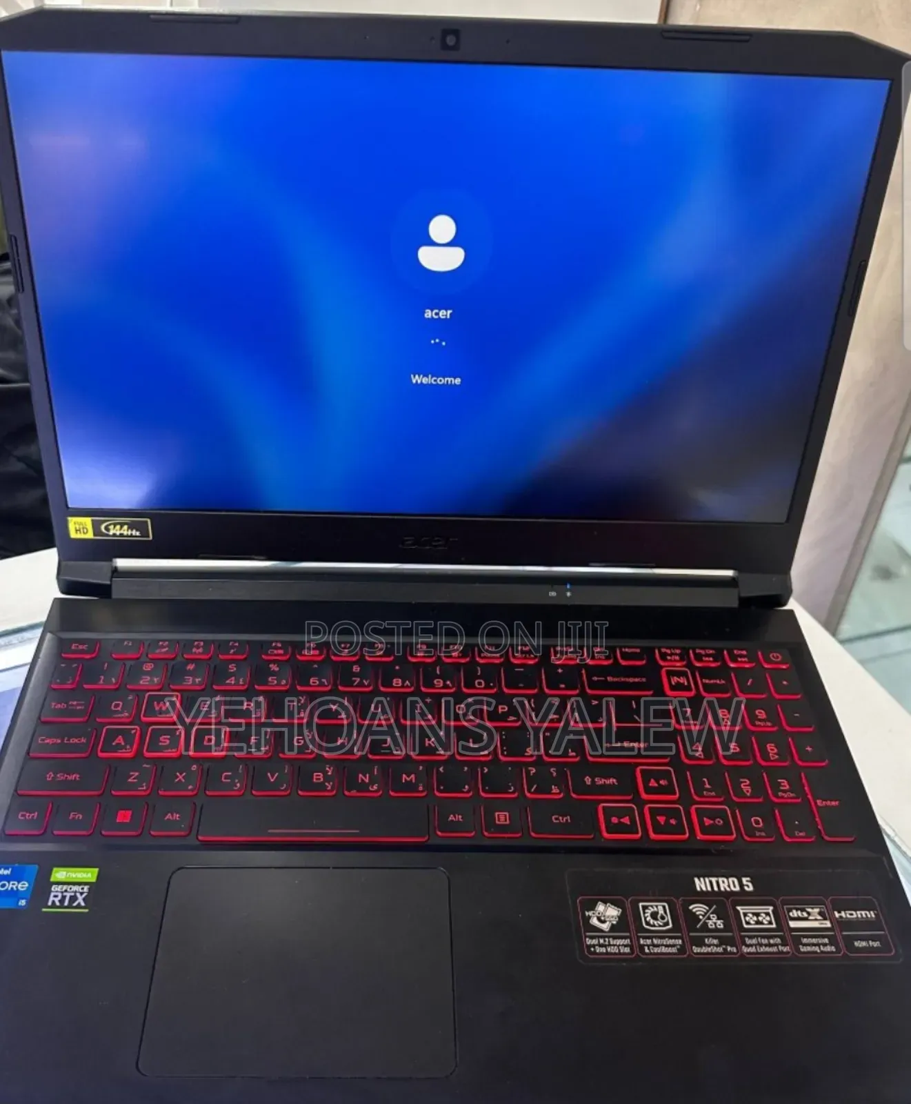 New Laptop Acer Predator Helios 300 16GB Intel Core I5 SSD 512GB