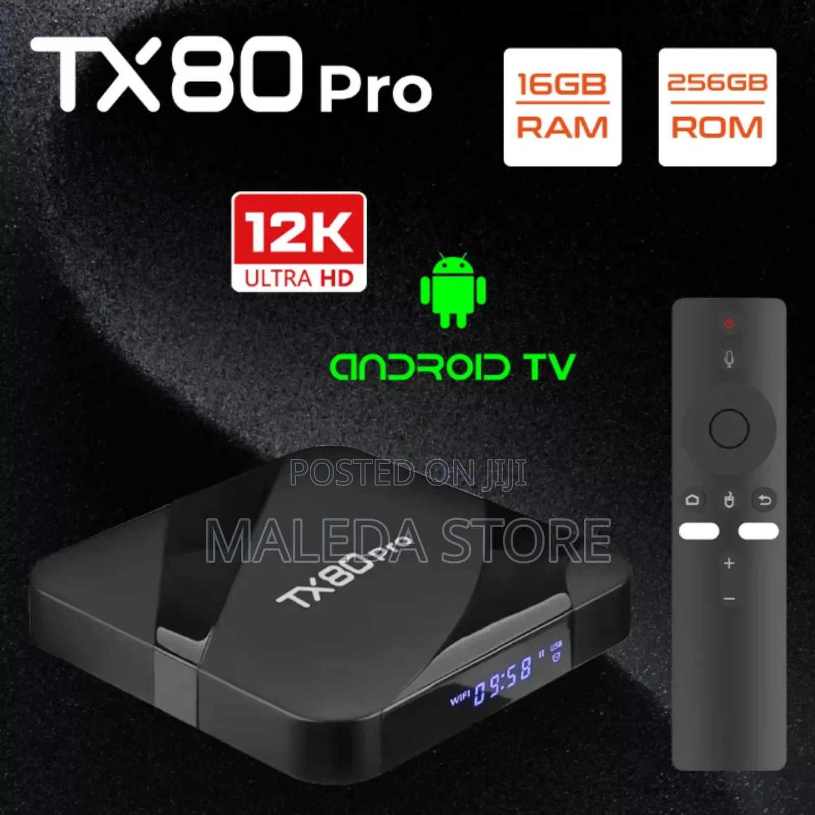 Tv98 Smart Androd Uhd Tv Box