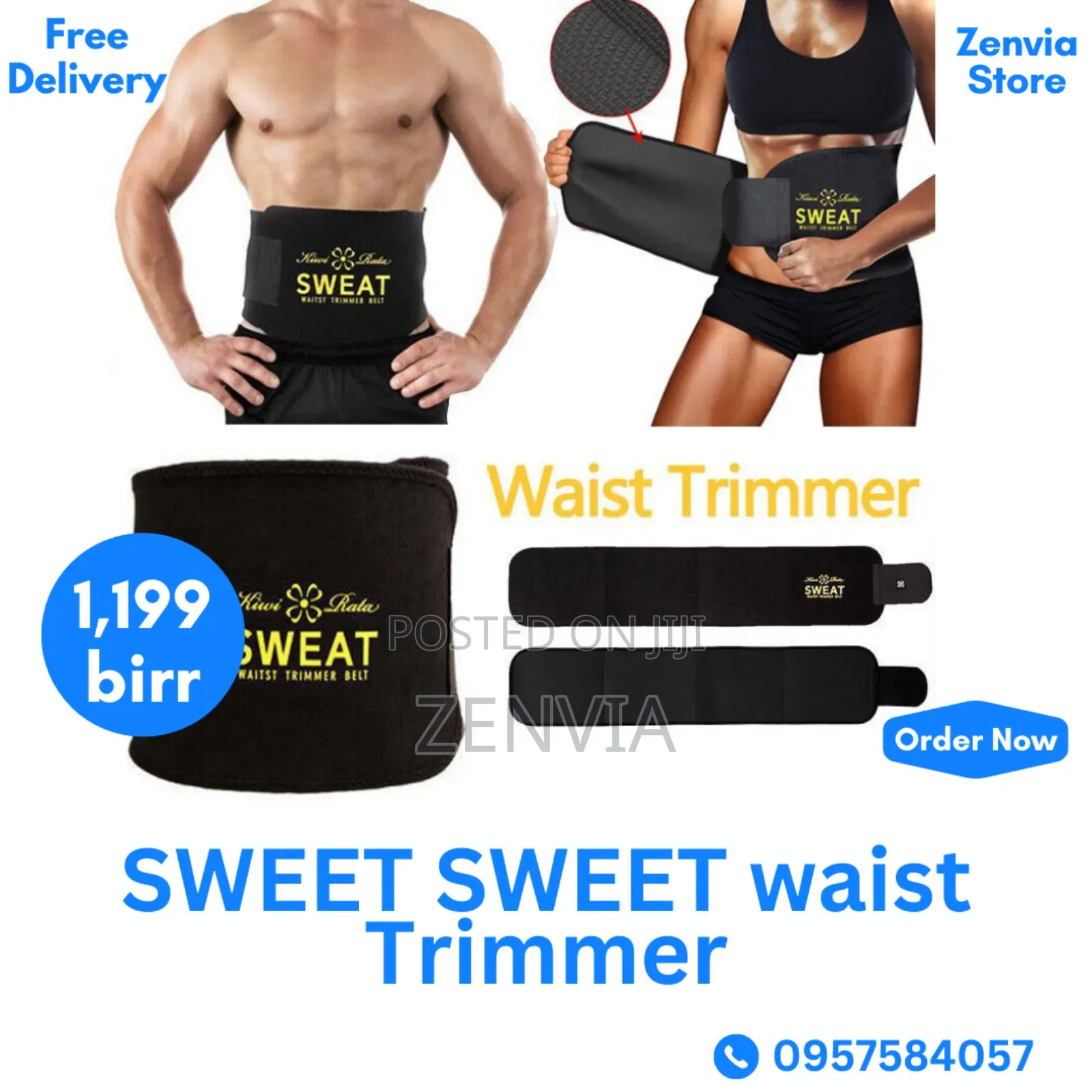Sweet Sweet Waist Trimmer for Men and Women /Free Delivery/